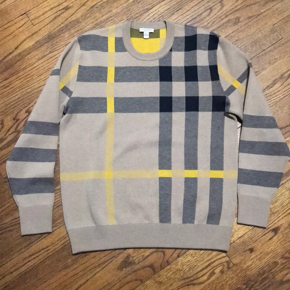 Burberry Brit Men’s Exploded Check Sweater